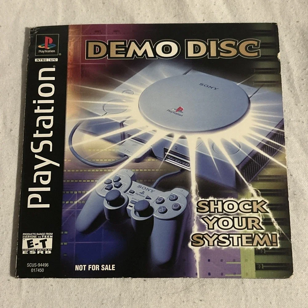 Playstation Shock Your System Demo Disc (Sony Playstation 1 PS1, 1999)